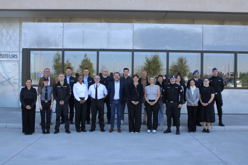 Photos prises lors de l'échange de personnel